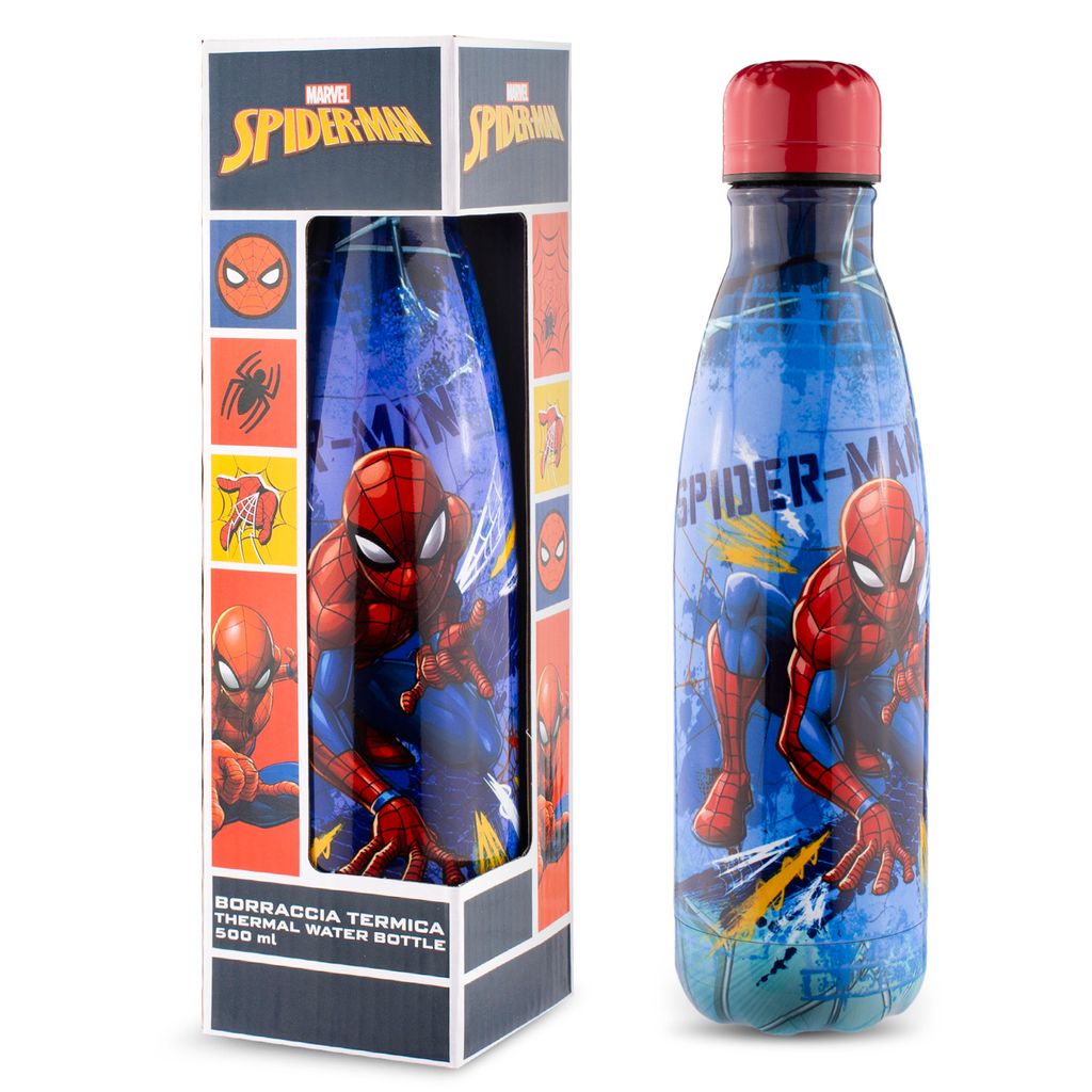THE FLASH Metall-Wasserflasche 500 Ml - DC Comics Design | Wiederverwendbare Trinkflasche