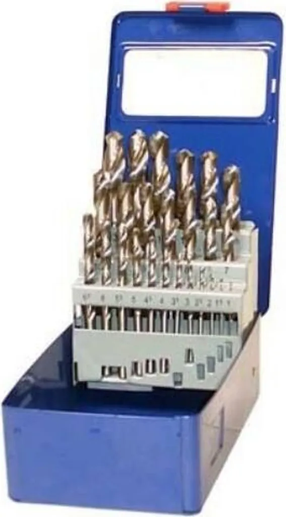Coffret de perçage métal HSS Ø 1 à 13 mm pour atelier et bricolage