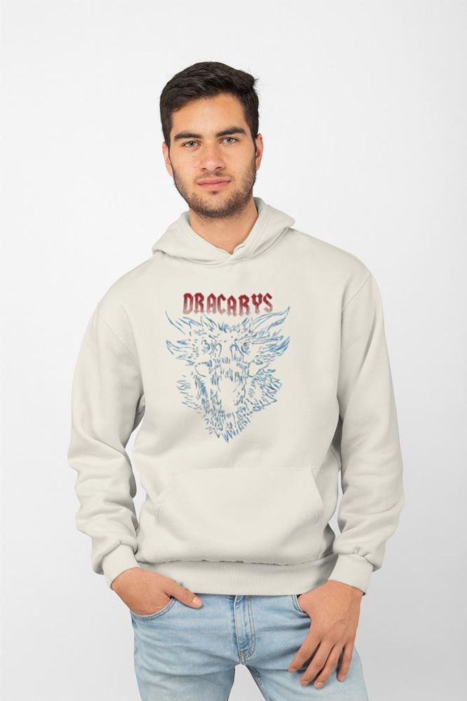 D&B Uni Hoodie MO00107 Dracarys Creme-Größe 2XL