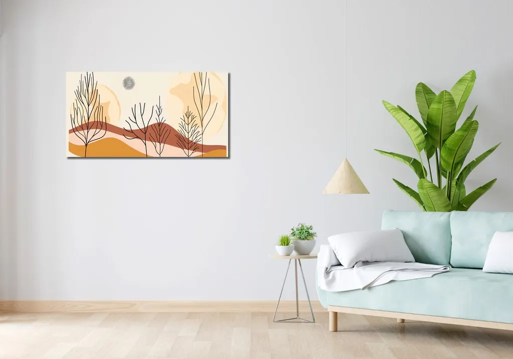 Quadro 100x50 cm Deserto strappato - 2