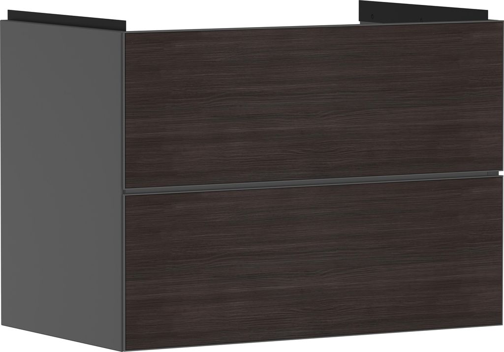 hansgrohe Xevolos E Waschtischunterschrank, 2 Schubkästen, SoftClose, 780x475x555mm, für den Waschtisch, 54180730