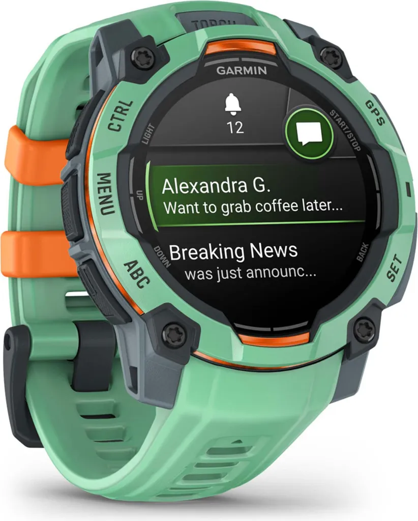 Garmin Instinct 3 AMOLED 45mm Finis les Problèmes de GPS et de Batterie