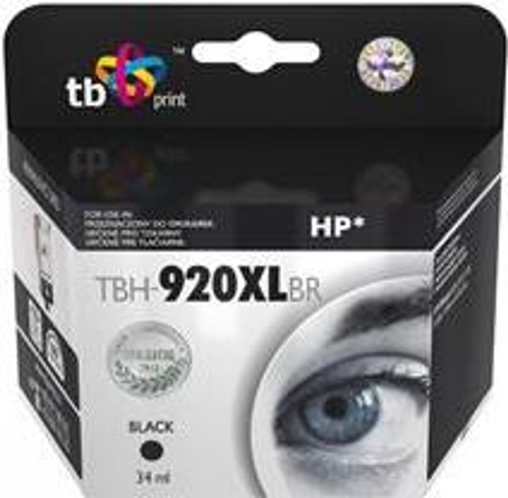TB Print Ink HP OJ 6500 Black remanufactured TBH-920XLBR