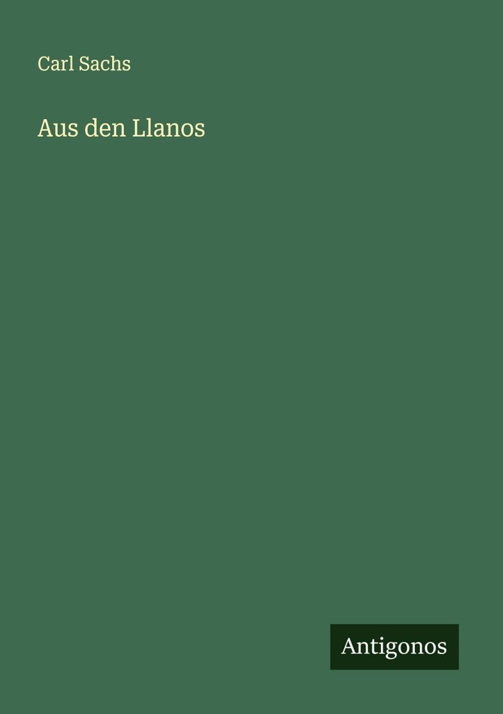 Aus den Llanos