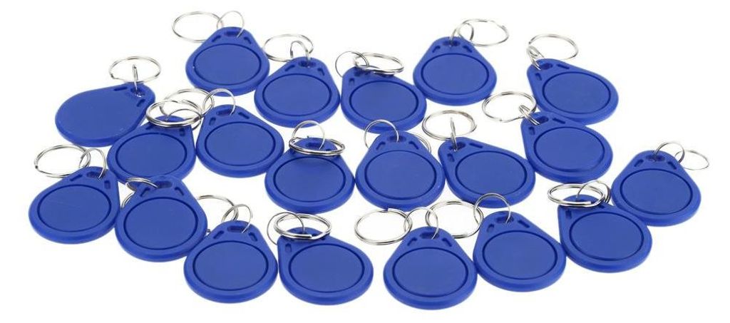 20pcs beschreibbar Rewrite 125KHz RFID Tag Keyfob Keychain Produktbild 