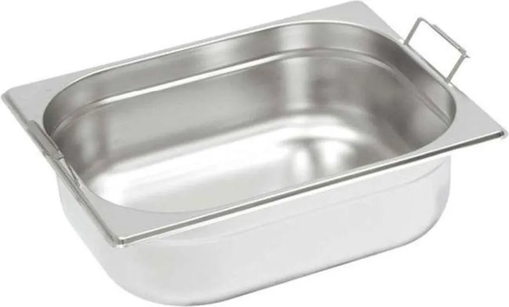 Gastronorm GN 1/2 100mm Inox: Nuovo Modello con Maniglie a Caduta
