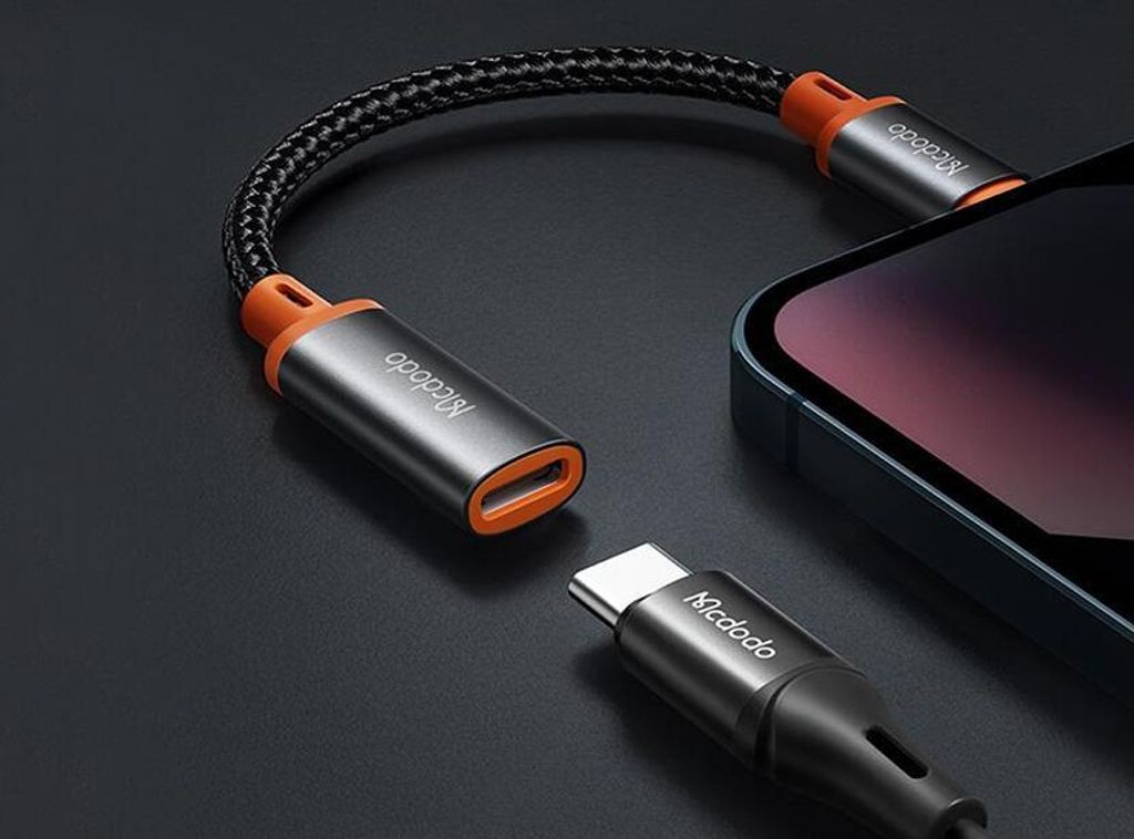 Adattatore USB-C To Lightning E Lightning To USB-C (2 Pezzi) | Ricarica Rapida 3A | Alluminio Anticalore | Non Per Dati O Audio