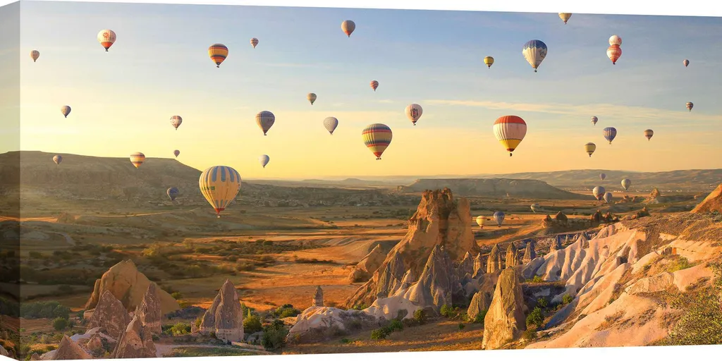 Tableau Toile Cappadoce 120x60 cm - Impression Haute Définition Durable