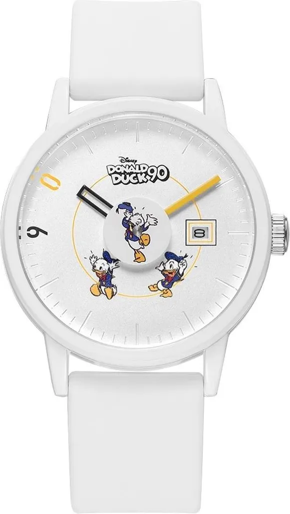 Montre Analogique Donald Duck MK-11728W Disney pour Garçons et Filles