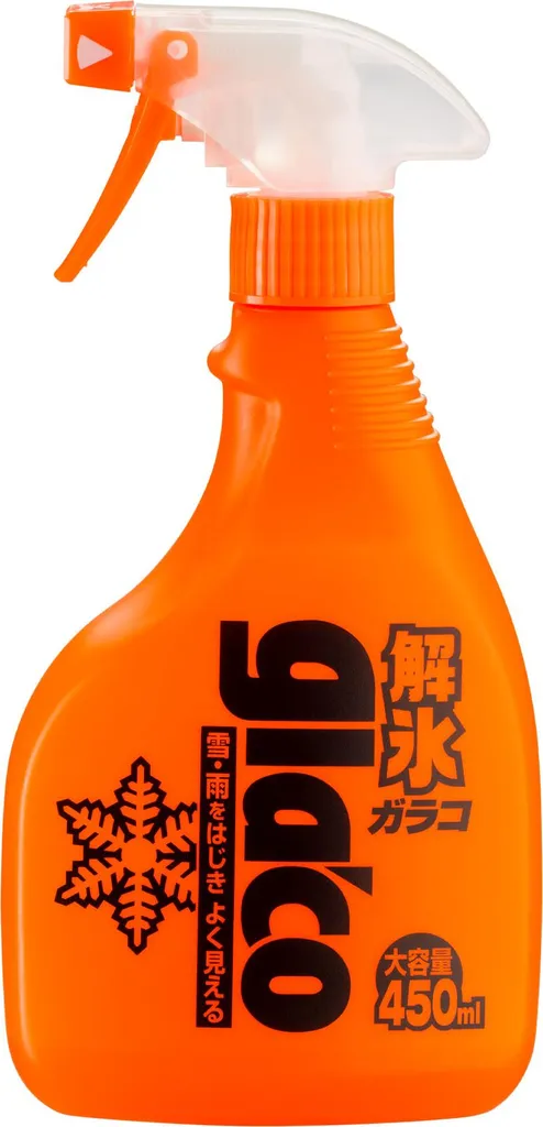 Plus de Givre sur Pare-brise : Spray Soft99 Glaco Deicer 450ml -40°C