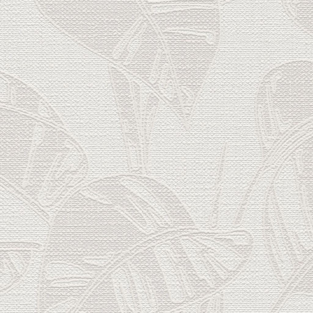 Strukturtapete 10459-14 Vliestapete Blumen Floral 0.53 x 10.05 m Erismann Opus Creme