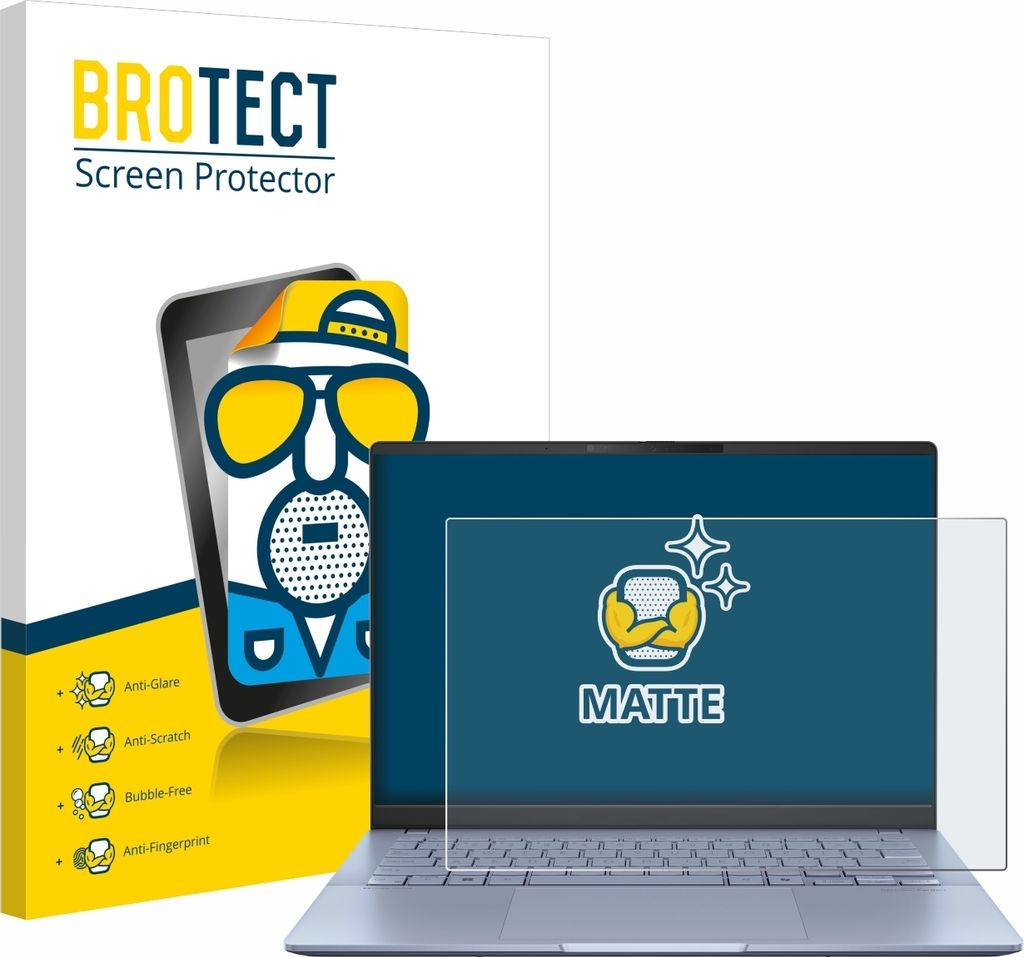 BROTECT Schutzfolie für ASUS Vivobook S 14 OLED S5406 Displayschutz Displayschutzfolie Folie Matt Entspiegelungsfolie
