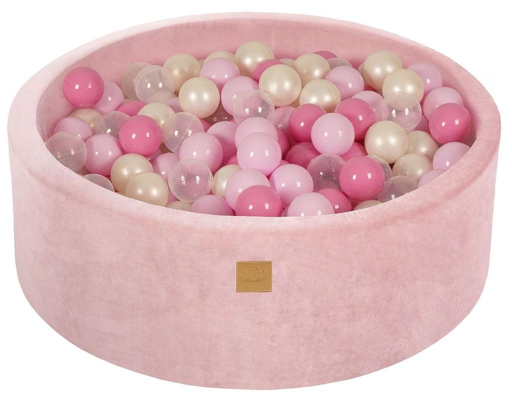 Guľôčková jama VELVET Powder Pink - 90x30 vrátane 200 Obrázok produktu 