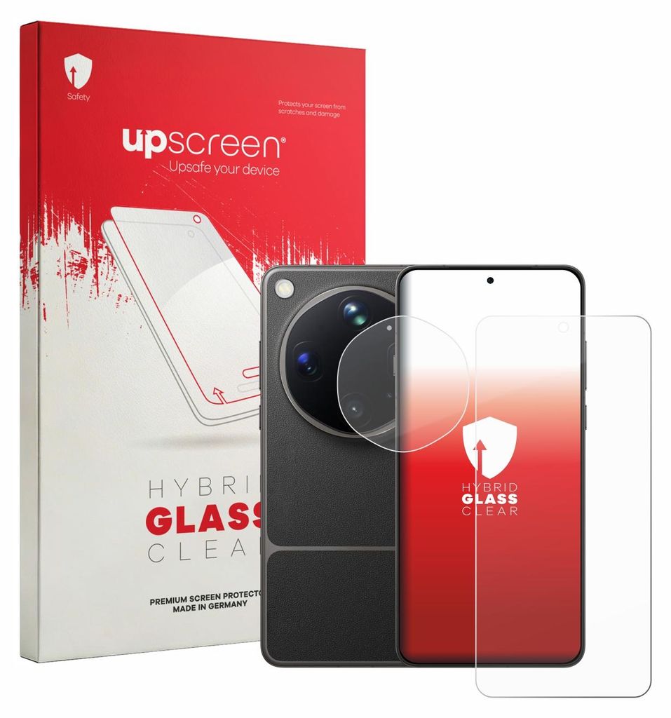 upscreen Schutzglas für Oppo Find X9 Ultra (Display+Kamera) Schutzfolie Panzer Folie Glas Display Schutz klar
