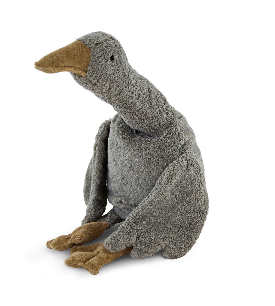 senger 21037 Kuscheltier Gans groß | grau | vegan Produktbild 