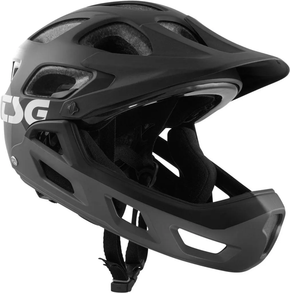 Casque VTT TSG Seek FR Graphic Design flow grey black XXS/XS 52-54cm