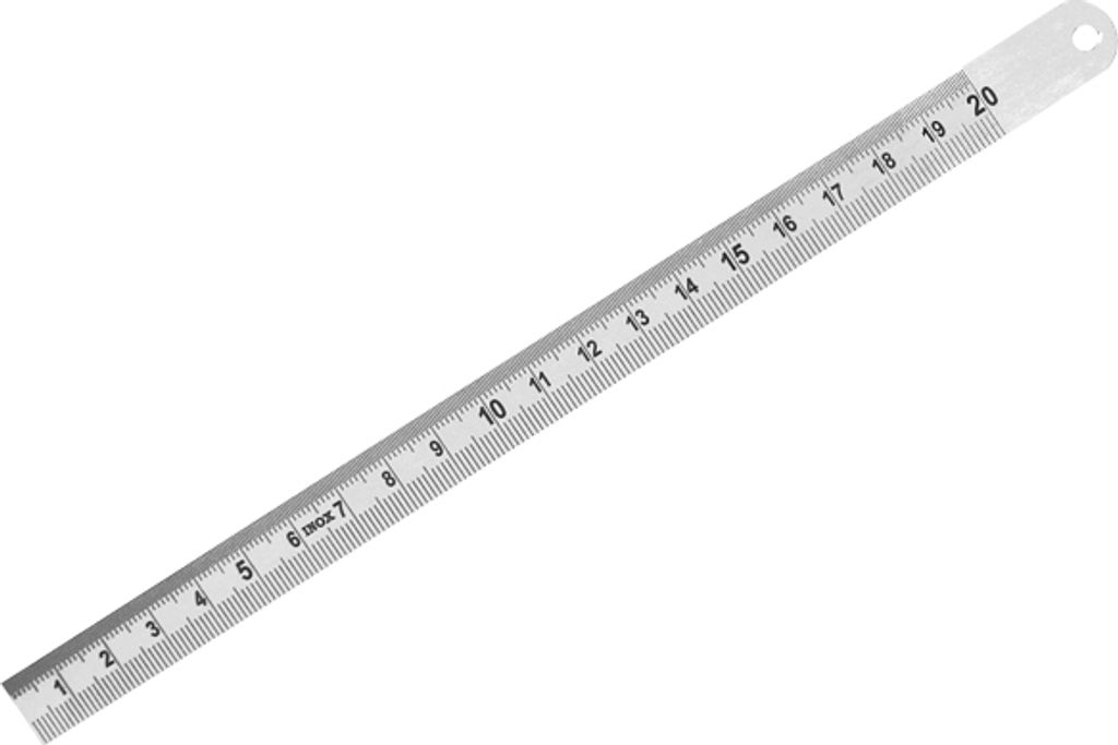PAULIMOT Stahllineal, 200 mm