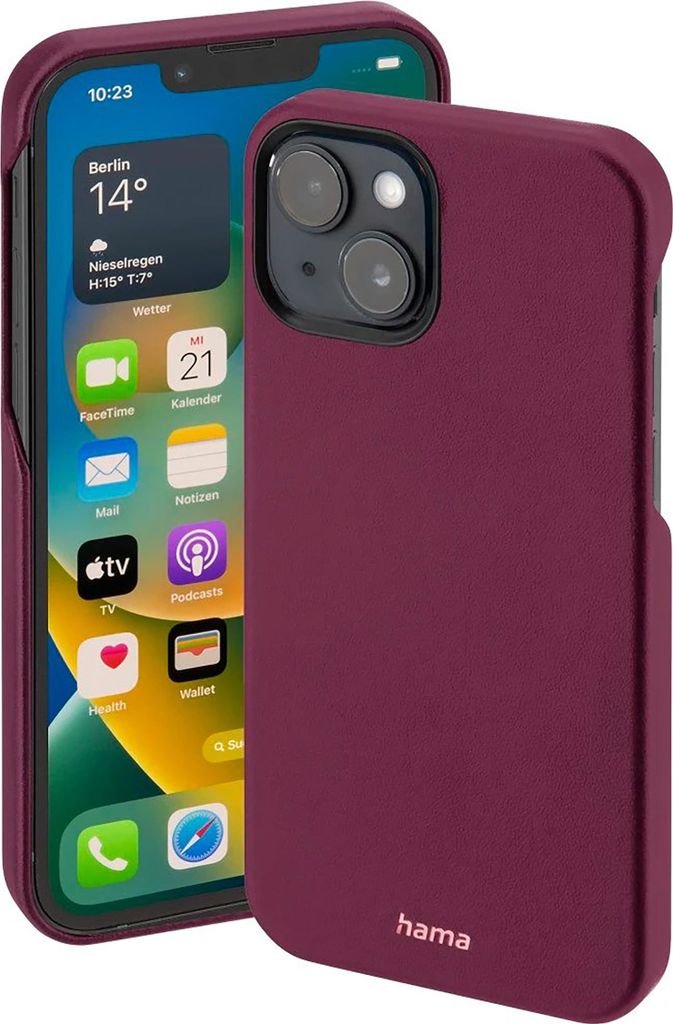 Hama 00215549, Cover, Apple, iPhone 14 Plus, 17 cm (6.7"), Burgund