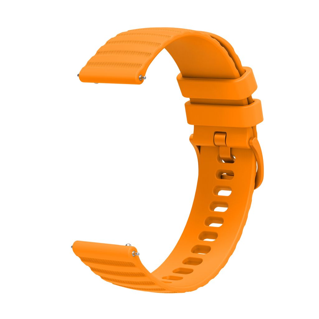 INF Armband Silikon Orange 20 mm Uhrenarmbänder