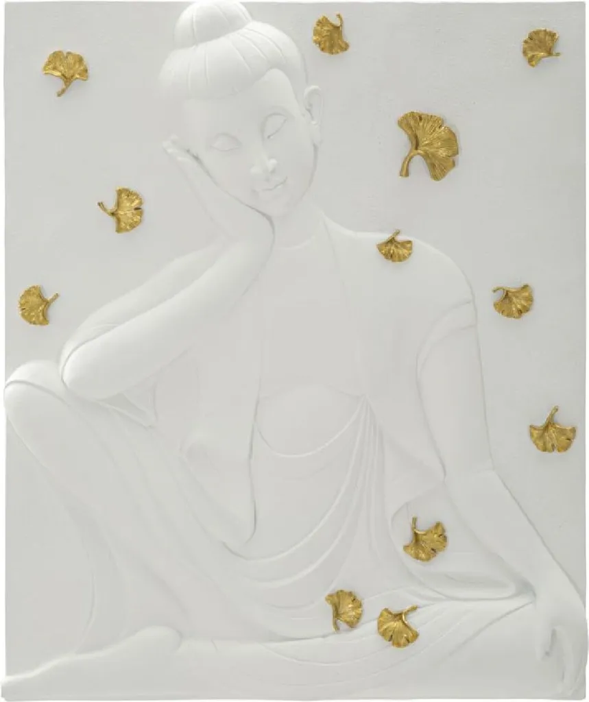 Pannello Zen Buddha Mauro Ferretti Oro | Regalo Casa Nuovo Design 3D