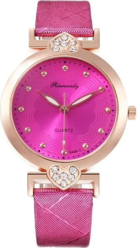 Orologio Hearts Rosa: Eleganza e Comfort per Donne KP12231