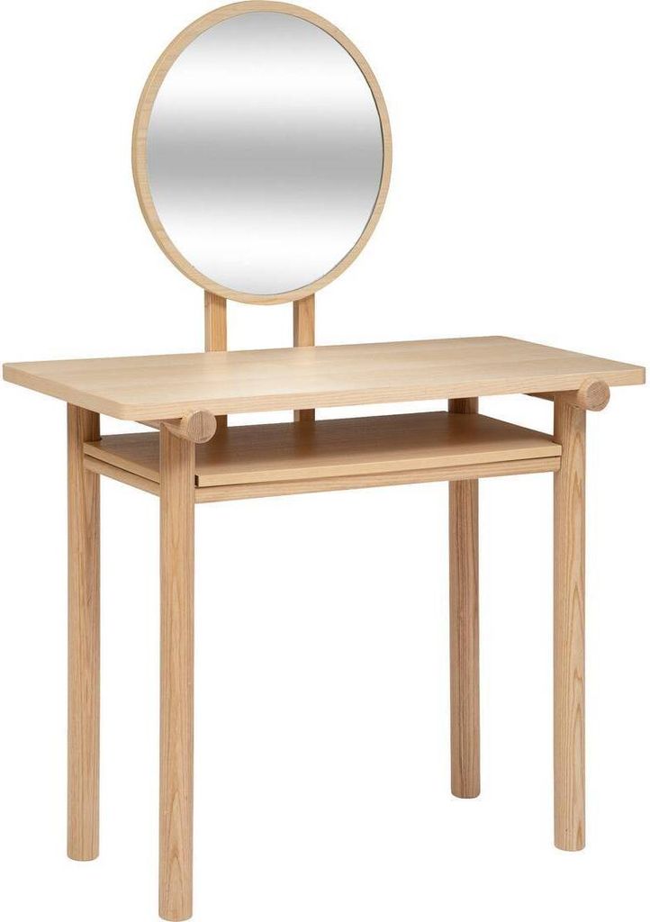 Schminktisch "arden" in eschenfurnier l128,5cm - Atmosphera créateur d'intérieur