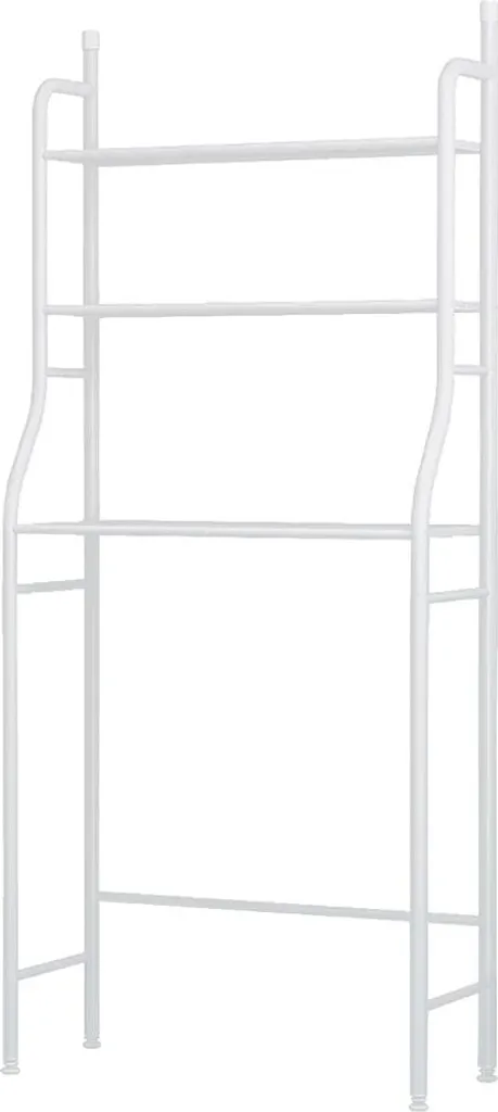 Étagère métallique blanche design 3 couches structure éco-conçue Pro