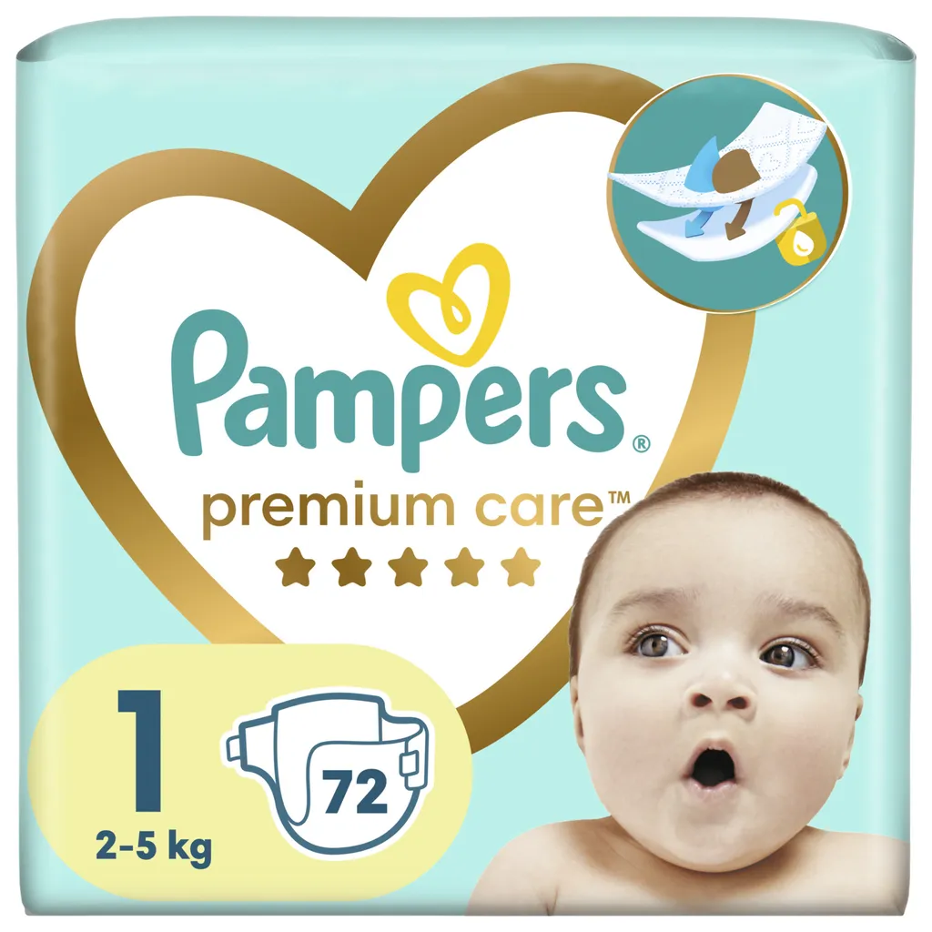 Pampers Value Pack S1 78 Pezzi - Pannolini Neonato Convenienza