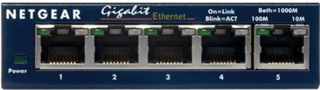 NETGEAR GS105 Switch 5 Ports pour Stopper les Lenteurs Wi-Fi et Déconnexions