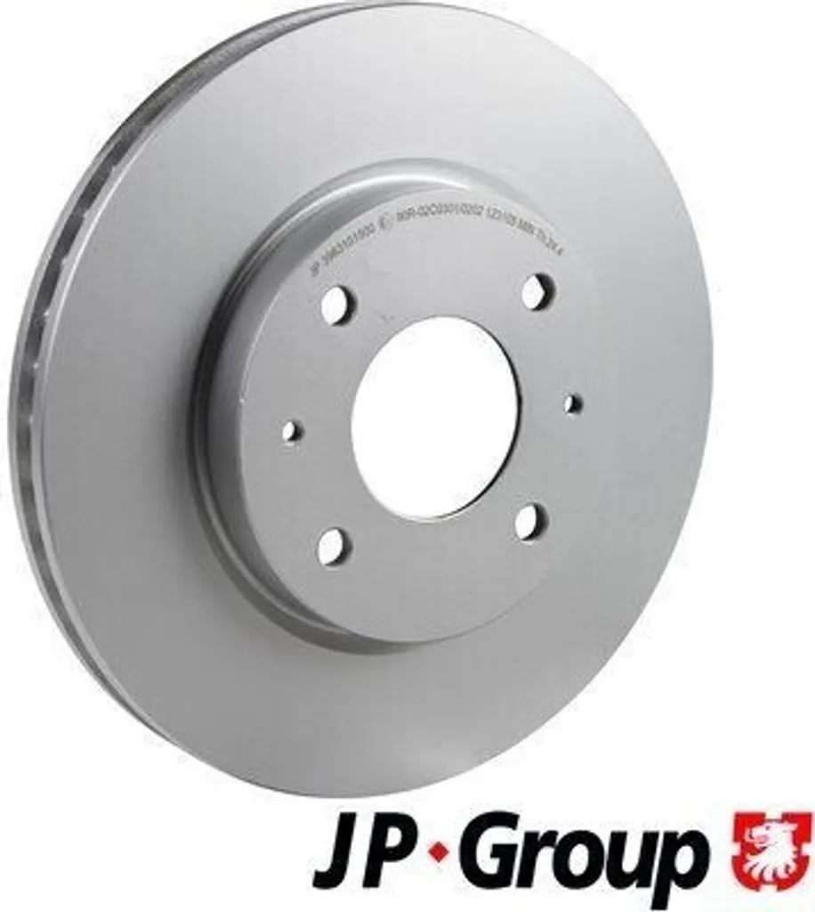 2 disques de frein JP GROUP 3963101500 avant pour Mitsubishi Galant VIII