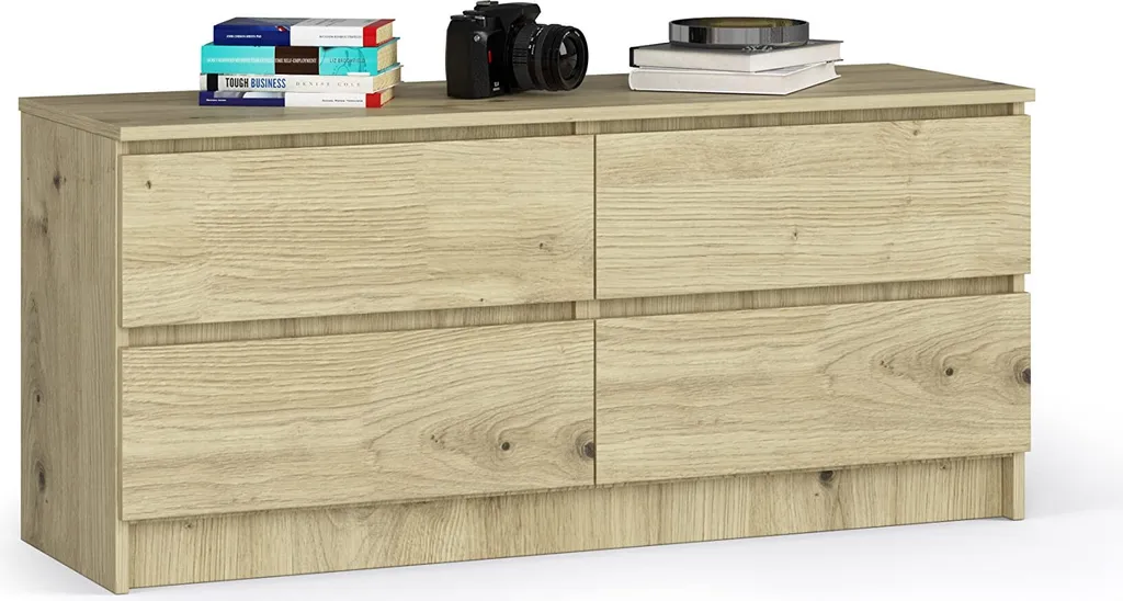 Commode gain de place avec 4 tiroirs pour optimiser le rangement - 2