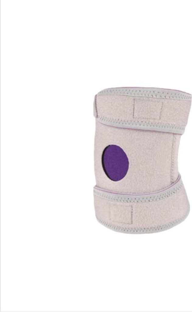 INF Kniebandage mit doppelter Kompression - Ideal für Sport & Alltag Grau