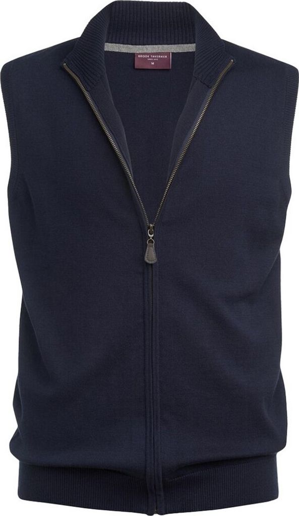 Brook Taverner - "Lincoln" Weste Jerseyware für Herren/Damen Uni PC6410 (XXL) (Holzkohle)
