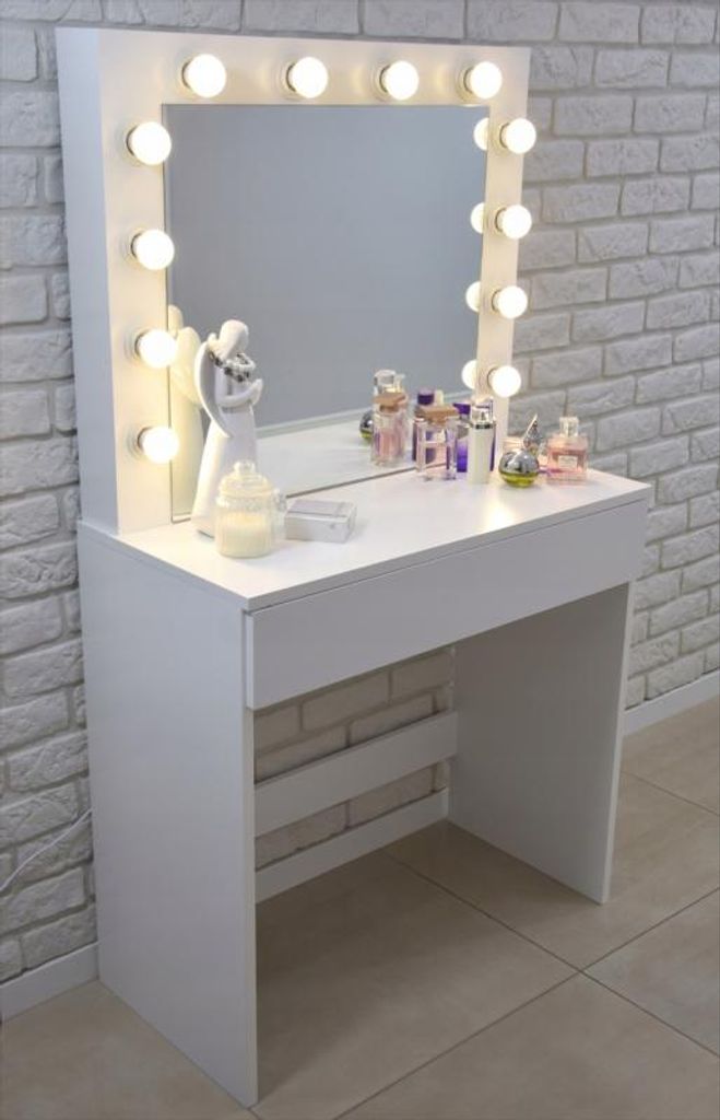 Toaletný Stolík - Hollywoodsky Štýl Pho9452 Obrázok produktu 
