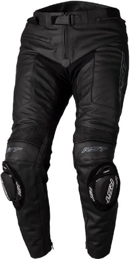 Pantalon cuir moto RST S1 CE idéal pour Touring et Route Noir 4XL