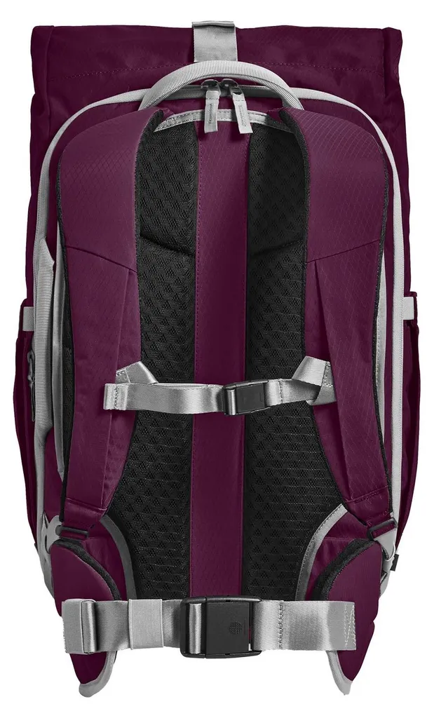 Sac à dos Tall41 Rolltop 41L Wine Red avec compartiment ordinateur PC