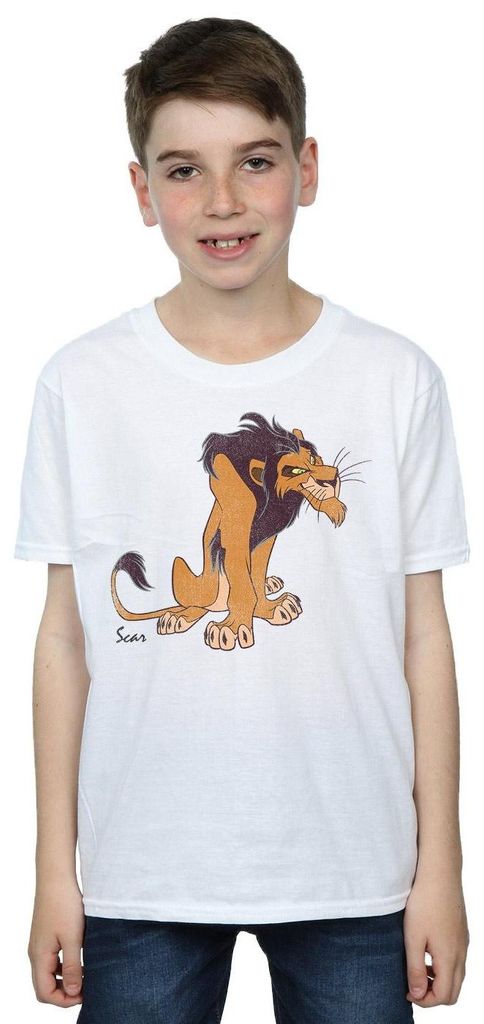The Lion King - "Classic" T-Shirt für Jungen BI607 (128) (Weiß)