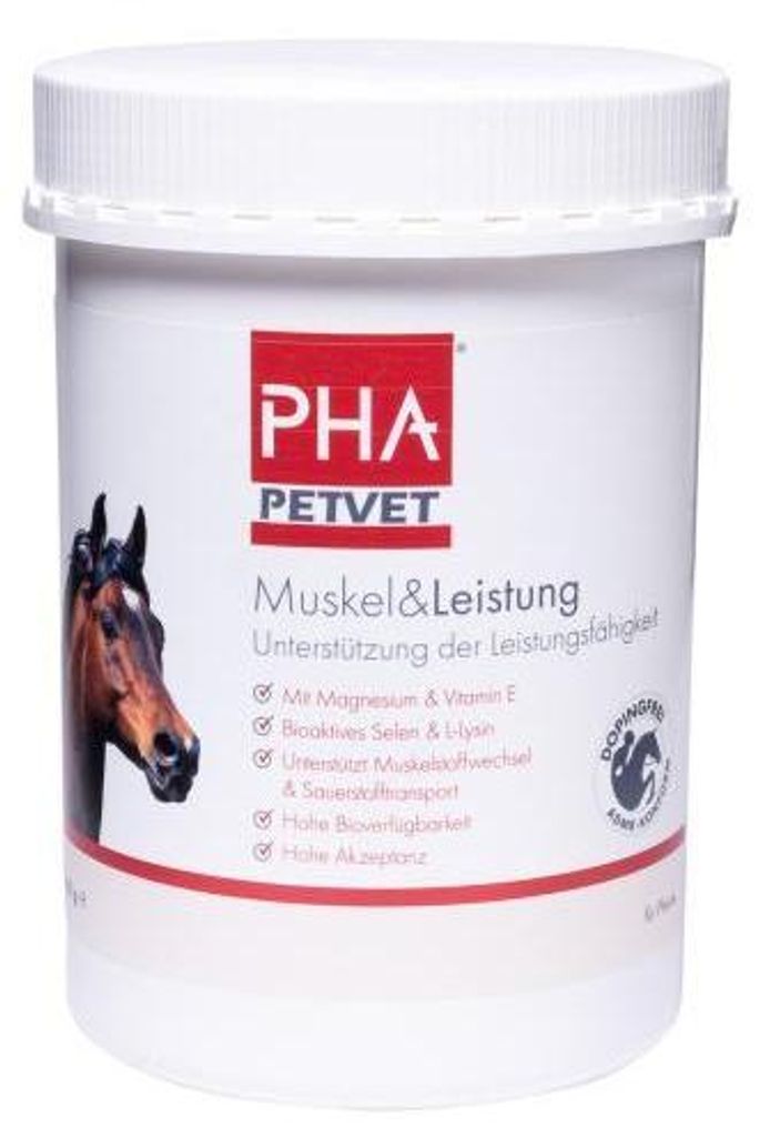 PHA Muskel&Leistung für Pferde 850 g Produktbild 