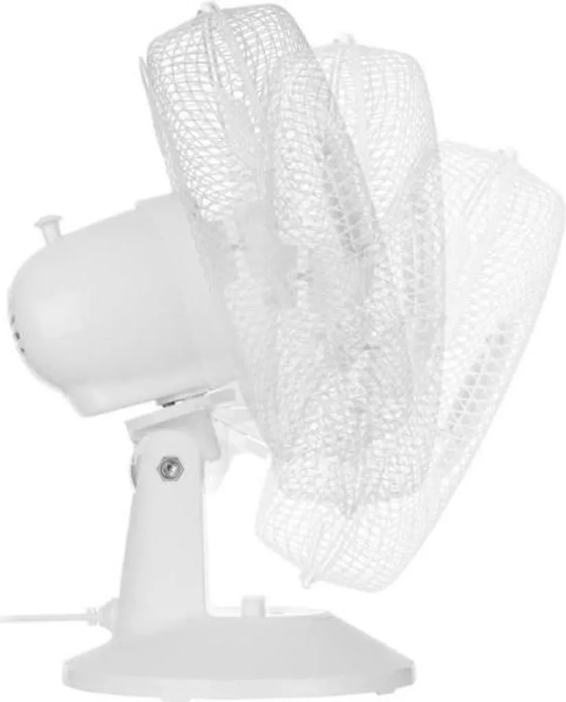 Ventilateur de table Sencor SFE 2310WH Blanc Compact avec 2 Vitesses