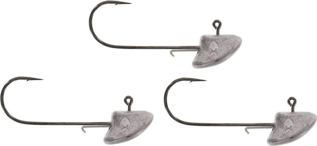 Westin StandUp LT Natural Mustad Haken - 3 Jighaken, Größe:2g / Gr. 3/0