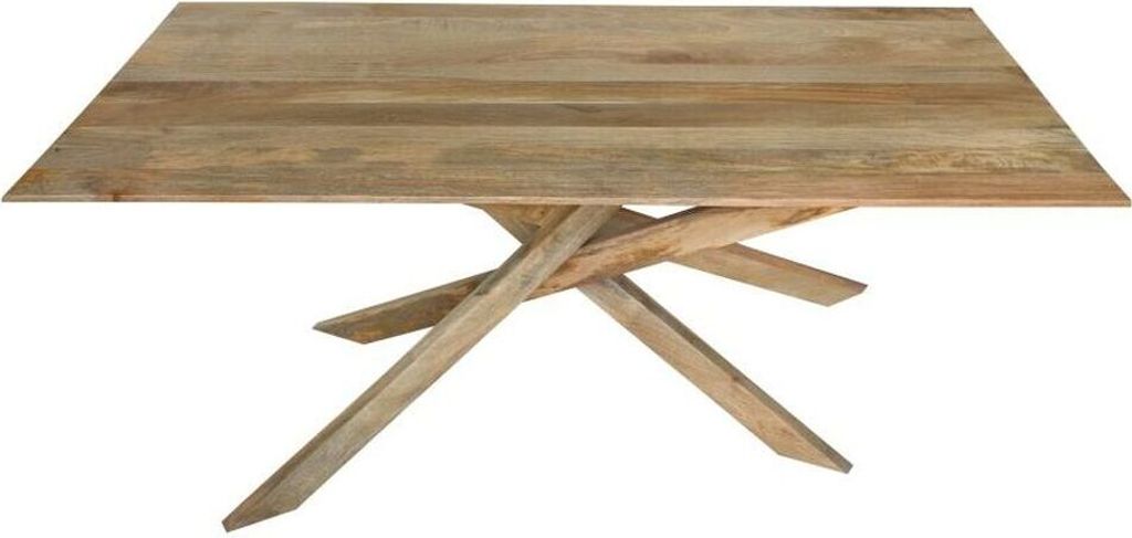 Esstisch DKD Home Decor natürlich Mango-Holz (180 x 90 x 76 cm)