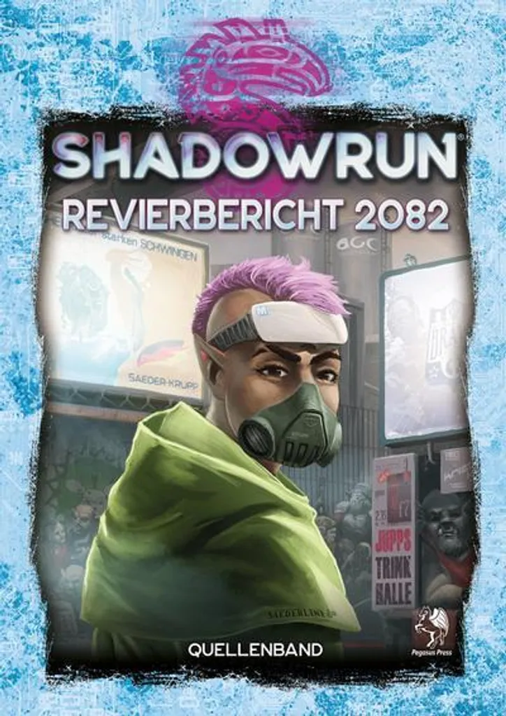 Scénarios JDR Shadowrun Revierbericht 2082 Édition Limitée de Collection