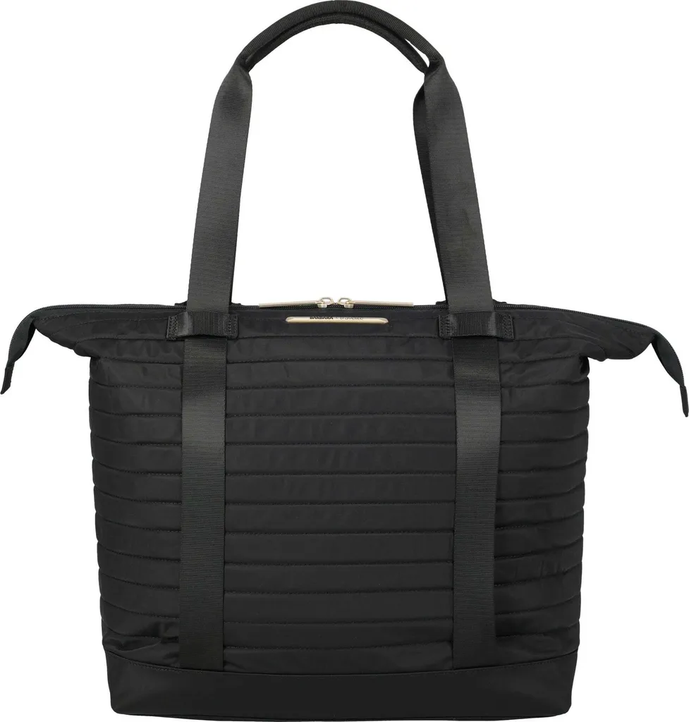 Travelite Barbara Stepp Sac Shopper 2 en 1 Noir 27L - Bagage à Épaule
