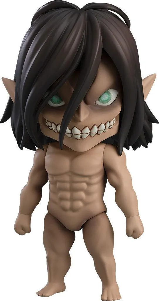 Figurine Eren Yeager Titan Assaillant Nendoroid pour Déco Bureau Manga