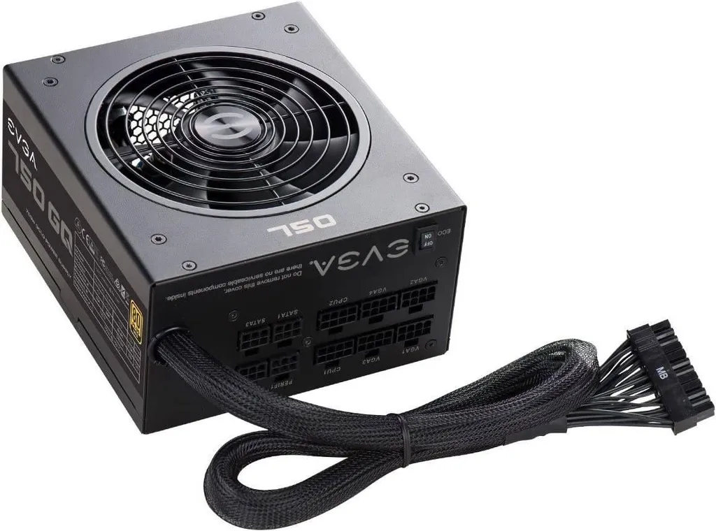 Alimentation 750W 80 Plus Gold EVGA 750GQ Performance Semi-Modulaire
