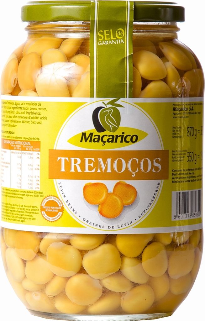 Macarico Lupinen in Salzwasser Altramuces 550g Produktbild 