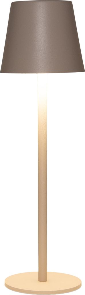 Anna's Collection Tischleuchte sand Outdoor usb dimmbar Produktbild 