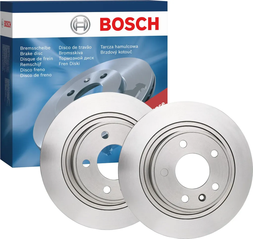 Disques de Frein Bosch 0986479646 Haute Qualité pour Freinage Arrière