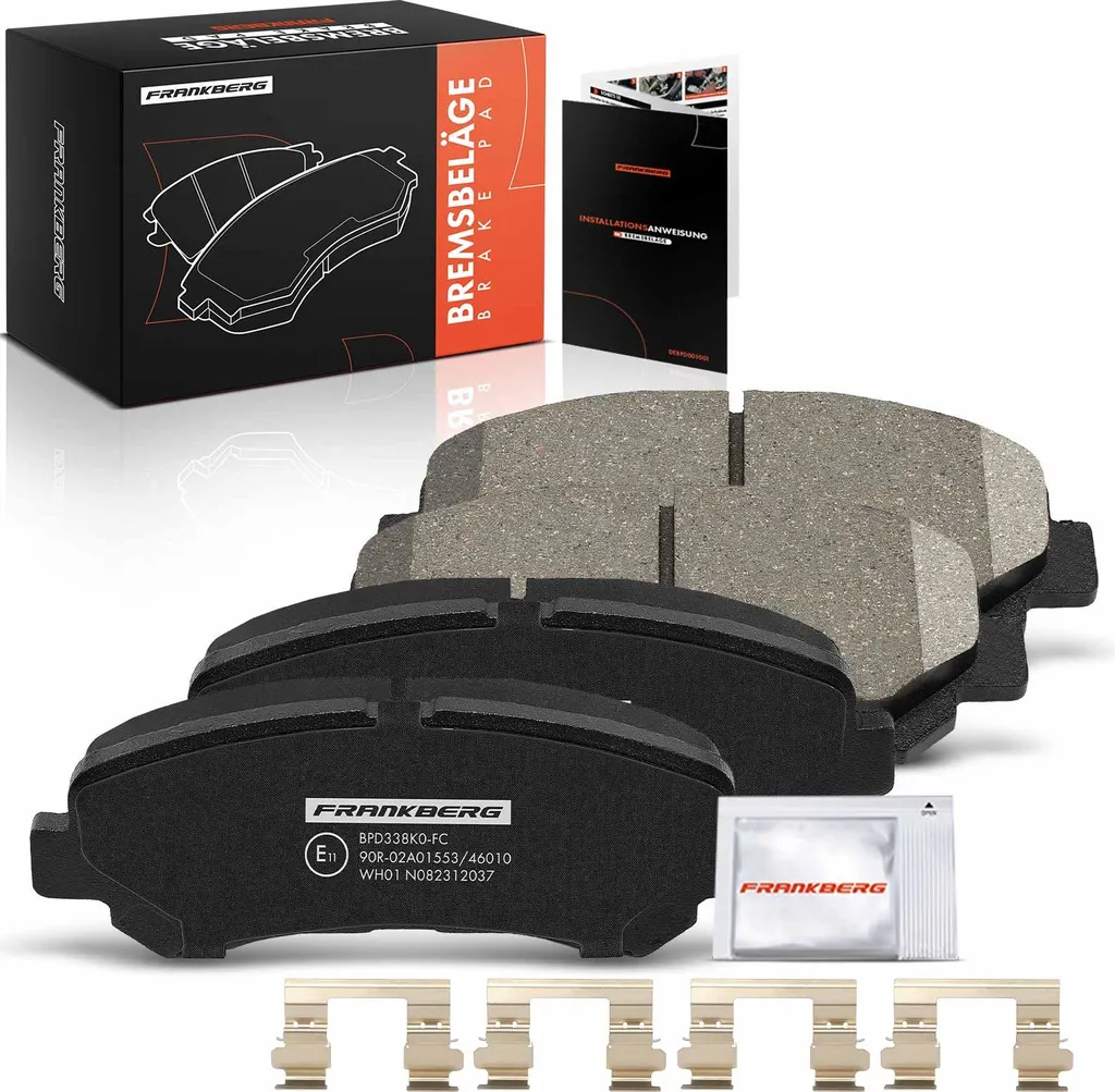 Plaquettes de frein avant Frankberg pour Nissan Juke et Qashqai +2