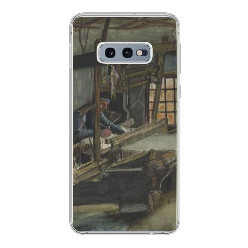 MuchoWow Handyhülle Schutzhülle Hülle für Samsung Galaxy S10e Weber - Vincent van Gogh Silikon Softcase Handy Hülle - Handy